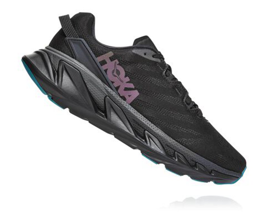 Hoka One One Running Shoes Mens Black - Elevon 2 - 75820YQZD